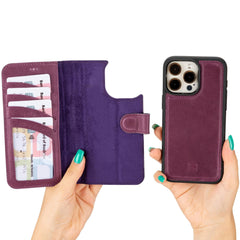Darker iPhone 15 Series Leather Wallet Cases - Pre-Order Bouletta LTD
