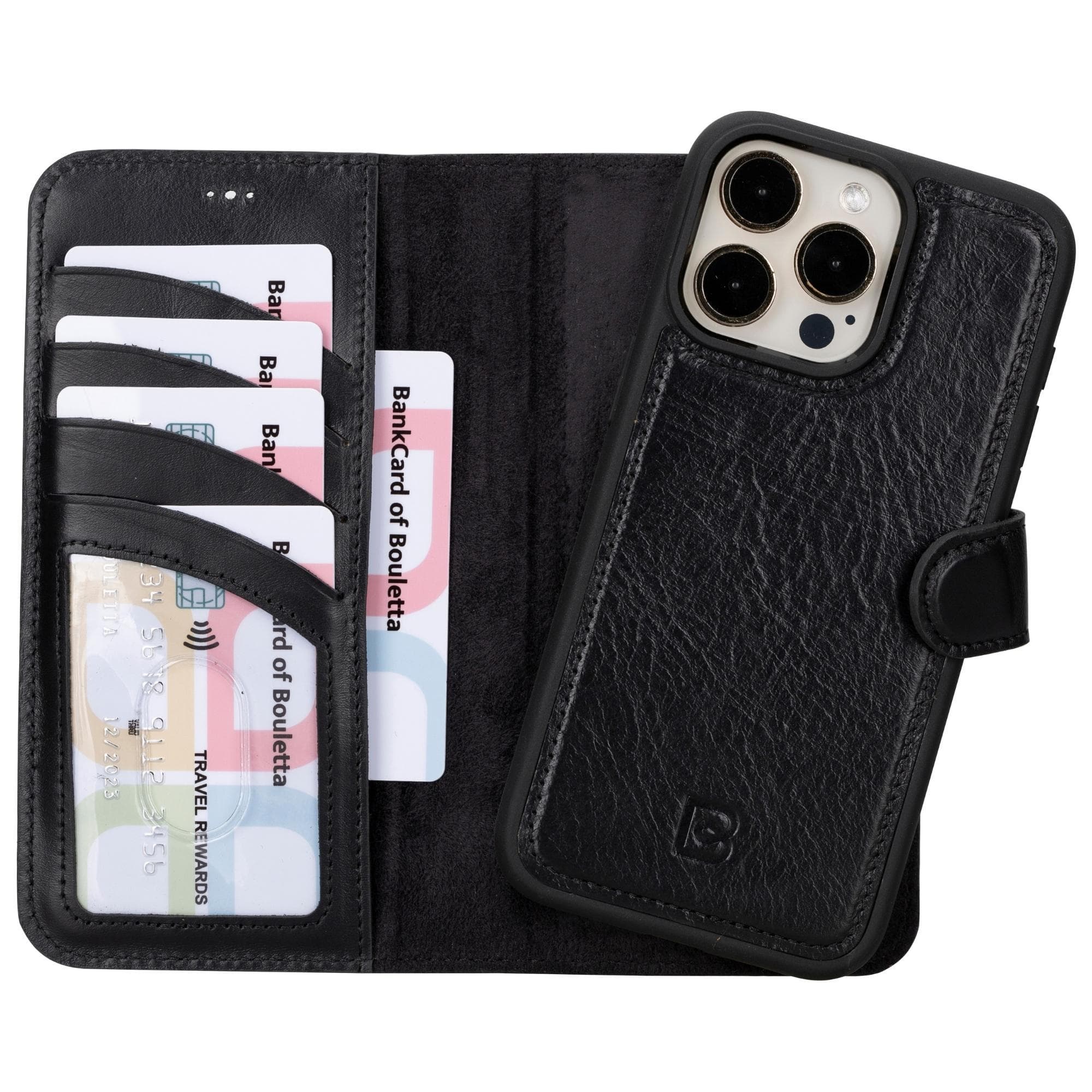 Darker iPhone 15 Series Leather Wallet Cases - Pre-Order Bouletta LTD