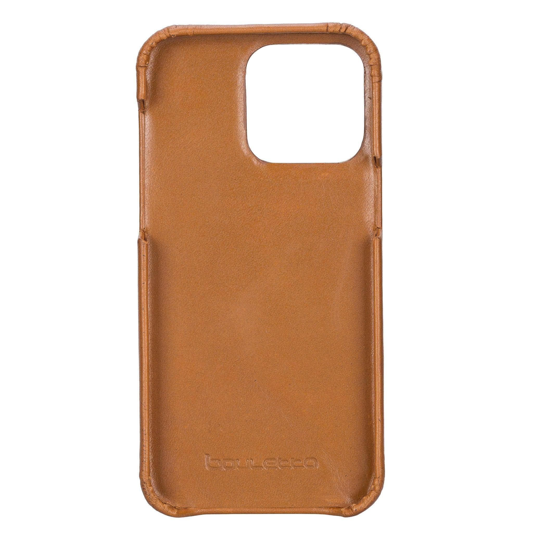 Apple iPhone 14 Series Full Leather Coating Back Cover 