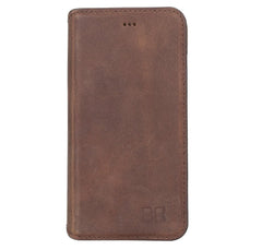 Apple iPhone 8 Series Ultimate Book Leather Phone Cases iPhone 8 / Antic Brown Bornbor