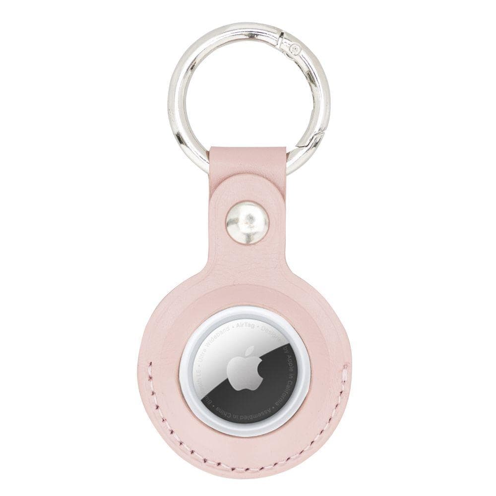 Arta Genuine Leather Keychain for Apple Airtag Pink Bouletta LTD