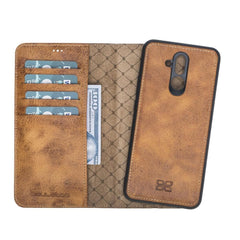 Huawei Mate 20 Lite Leather Magic Wallet Case Vegetal Tan Bornbor