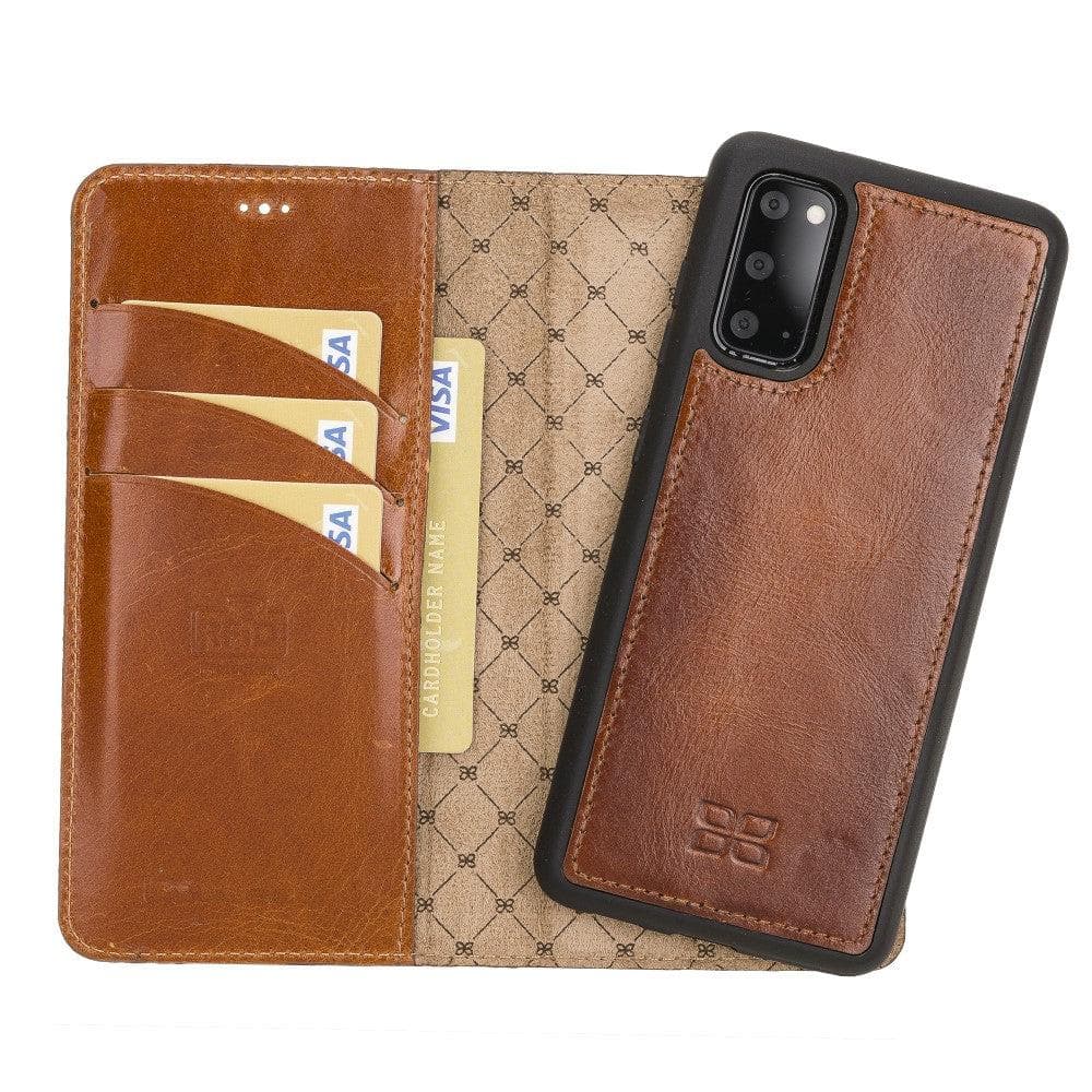 Samsung Galaxy S20 Series Leather Magnetic Detachable Leather Wallet Case Bouletta
