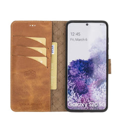 Samsung Galaxy S20 Series Leather Magnetic Detachable Leather Wallet Case Samsung S20 / tn11 Bouletta