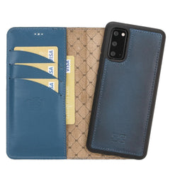 Samsung Galaxy S20 Series Leather Magnetic Detachable Leather Wallet Case Bouletta