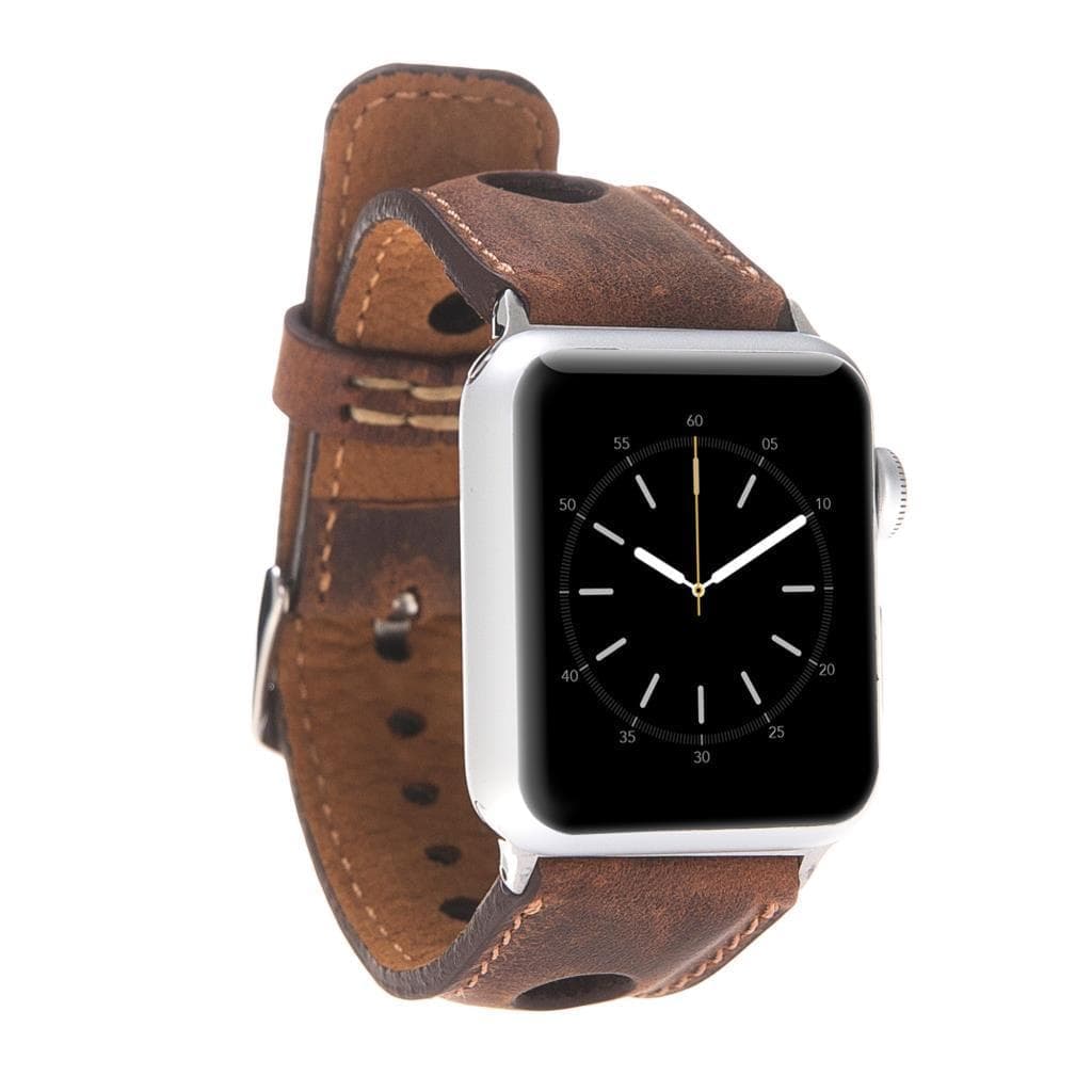 Wells Apple Watch Leather Strap G2-HOLO Bornbor