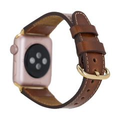 Wells Classic Apple Watch Leather Strap Bornbor
